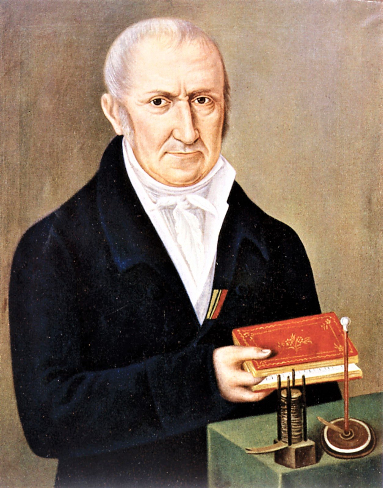 Alessandro Volta two inventions electrophorus battery