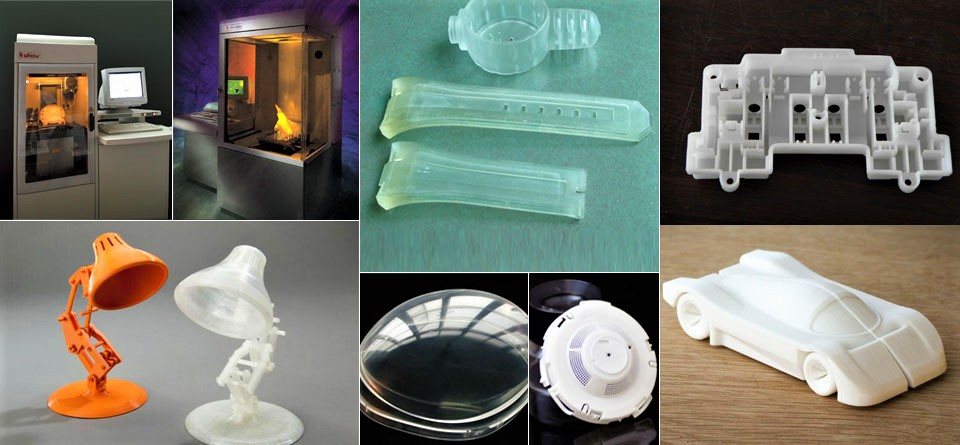 Stereolithography (SLA) and Selective Laser Sintering (SLS)