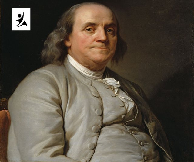 A painting of Benjamin Franklin from 1778