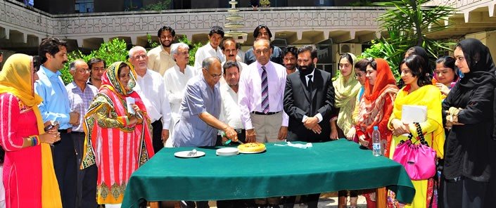 Honoring Ahmad Hasan Dani in Quaid-e-Azam University