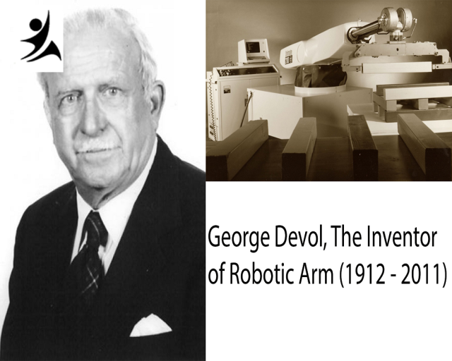George Devol, the Inventor of first robotic arm