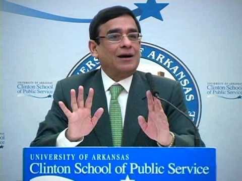 Javaid Laghari at the Clinton School
