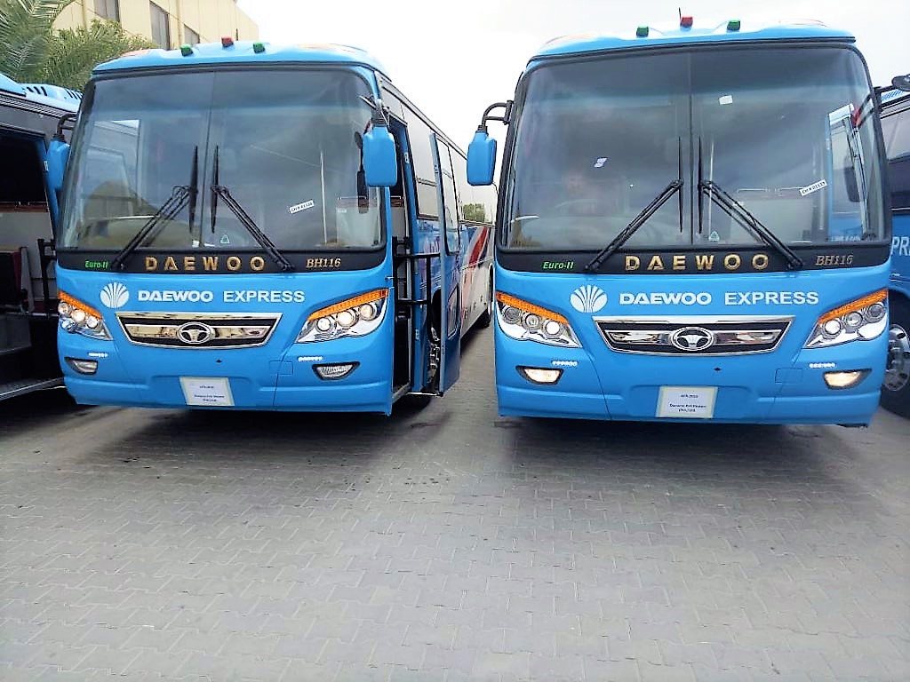 Daewoo Express, Brand new fleet of Buses