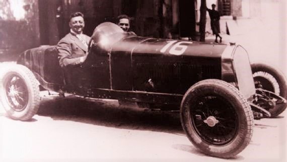Enzo Ferrari had dreams of being a racing driver himself. 