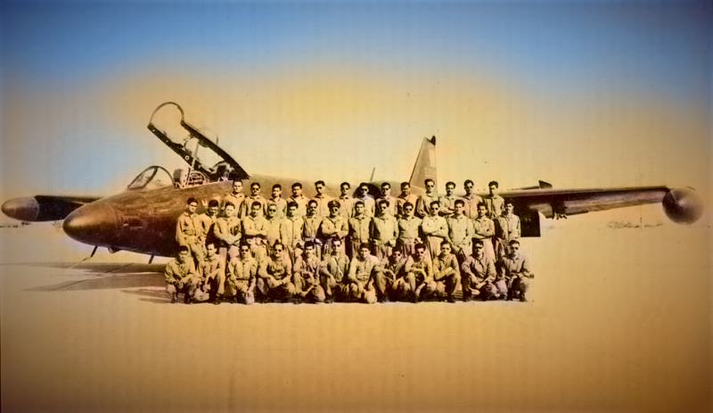Najeeb Ahmed Khan Squadron Leader of Pakistan Air Force 