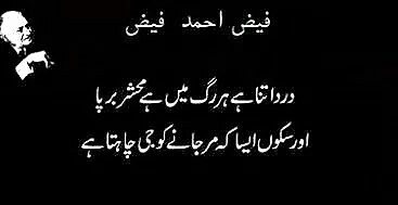 Dard itna hai har ragg main hai Mehshar barpaa - Urdu Poetry Lovers