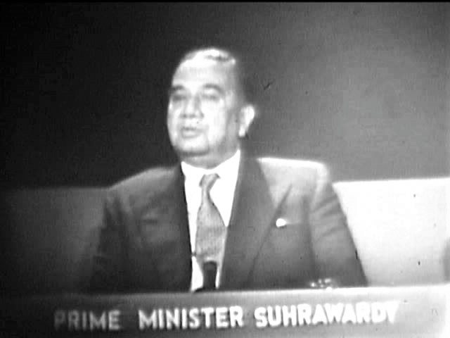 Interview with Prime Minister Huseyn Shaheed Suhrawardy of Pakistan